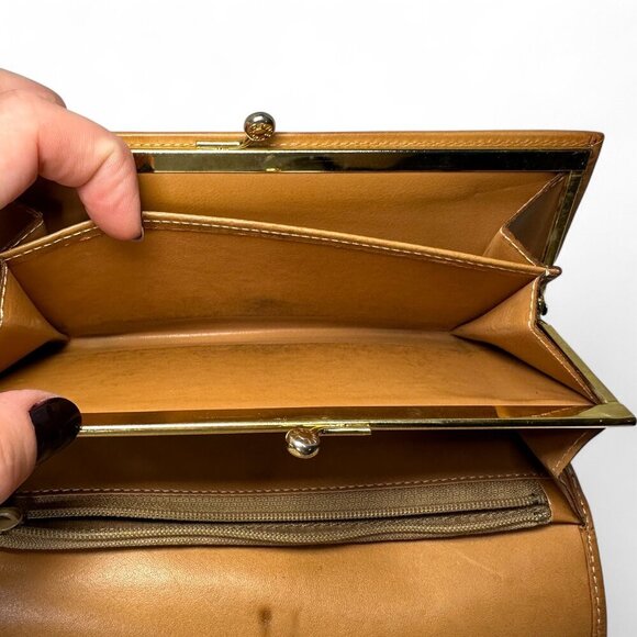 CELINE Canvas Brown Macadam Long Wallet - Picture 8 of 16